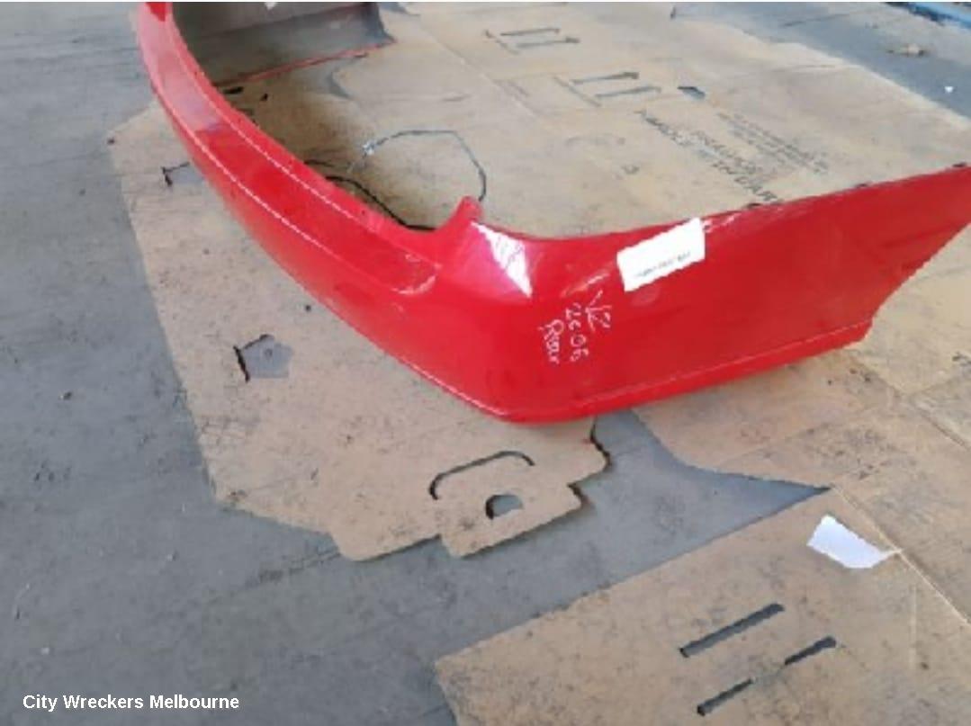 HOLDEN COMMODORE REAR BUMPER, VY1-VY2, SEDAN, EXECUTIVE/ACCLAIM/EQUIPE/SV8/LUMINA, NON PARK SENSOR TYPE, 10/2002 - 08/2004