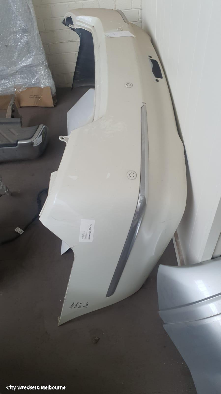 NISSAN MAXIMA REAR BUMPER, J32, 06/2009 - 09/2014