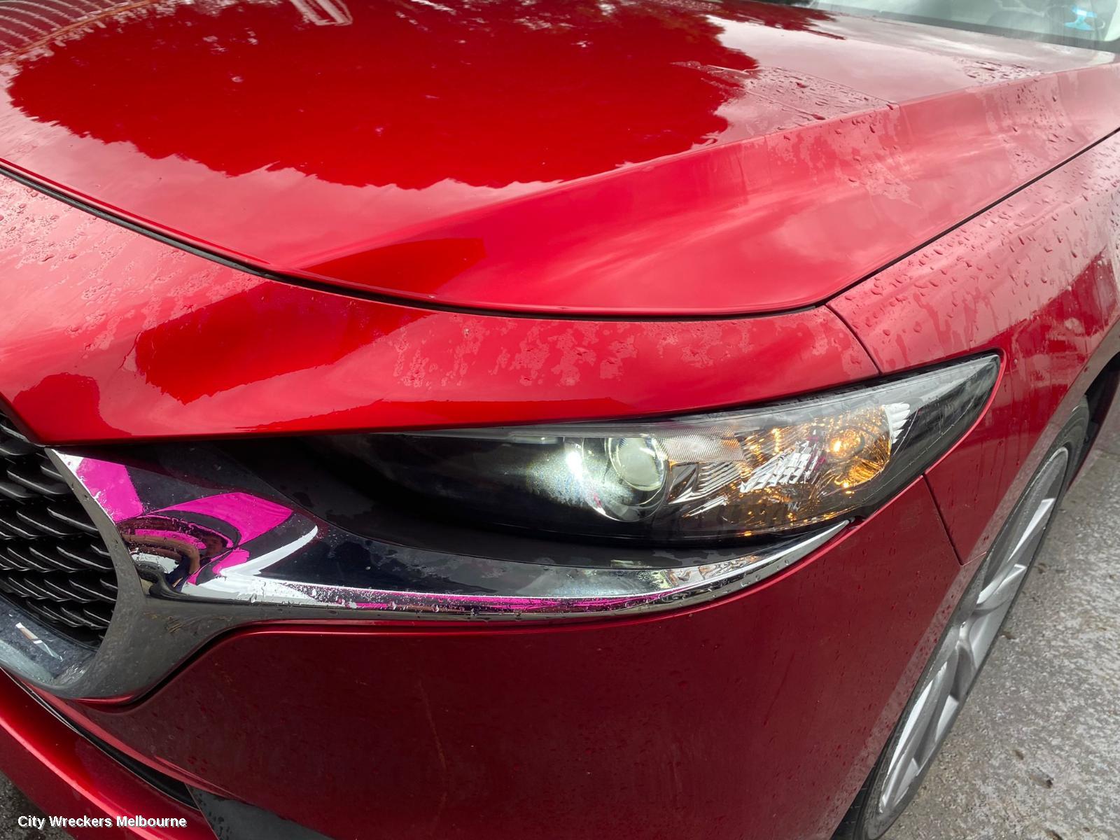 MAZDA 3 LEFT FRONT DOOR, BP, SEDAN, 03/2019 ONWARDS
