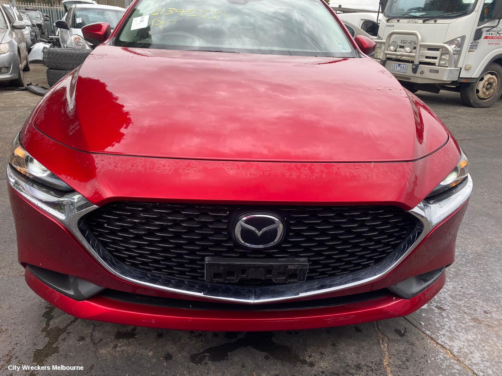 MAZDA 3 REVERSE CAMERA, FRONT CAMERA (WINDSCREEN MOUNTED), BP, 03/2019 ONWARDS