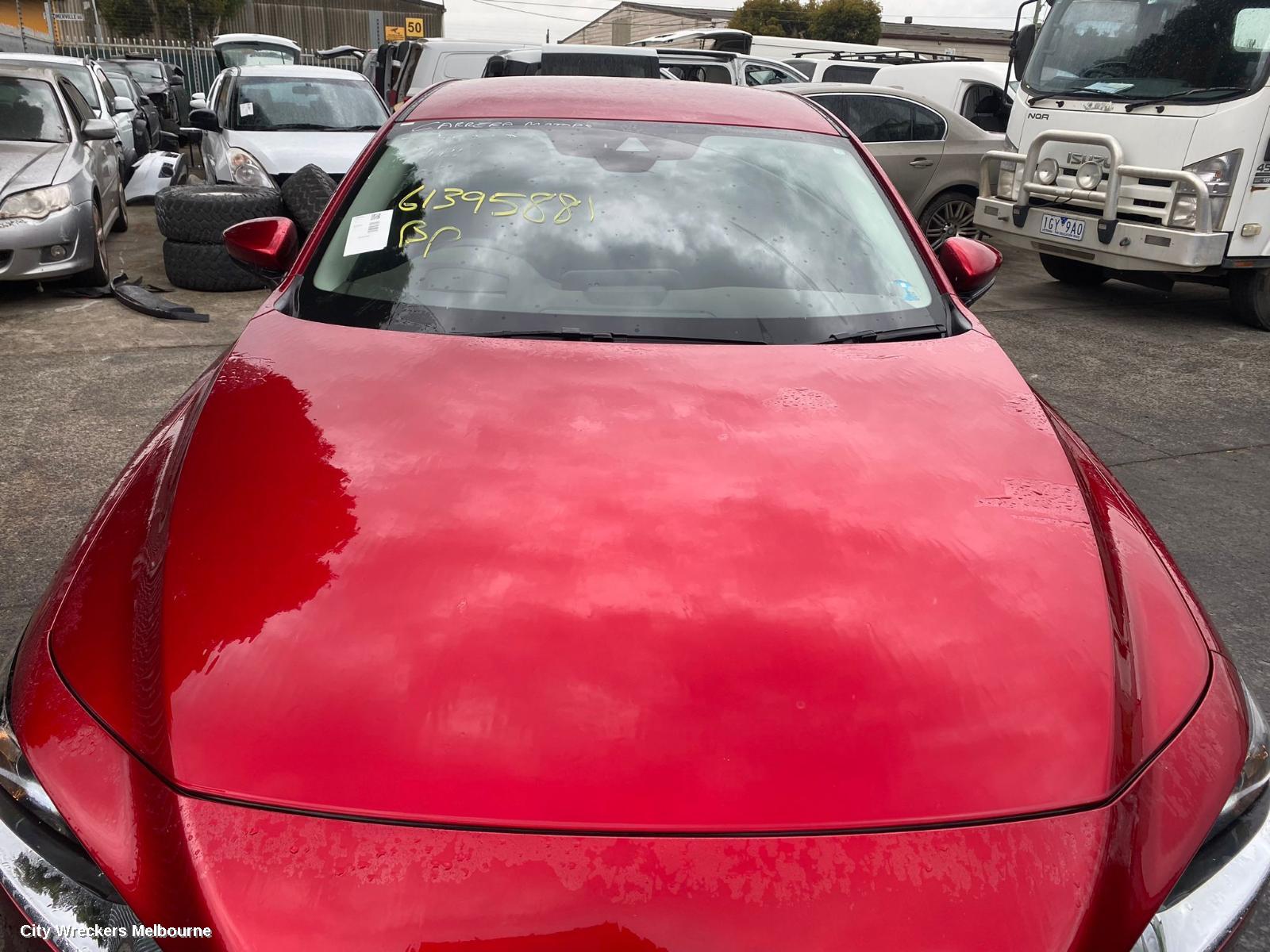 MAZDA 3 REVERSE CAMERA, FRONT CAMERA (WINDSCREEN MOUNTED), BP, 03/2019 ONWARDS