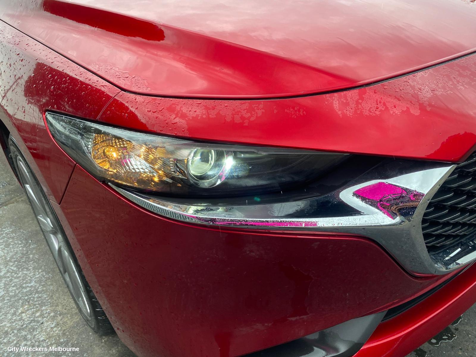 MAZDA 3 LEFT FRONT DOOR, BP, SEDAN, 03/2019 ONWARDS