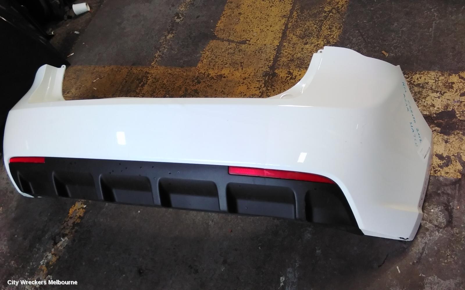 KIA CERATO REAR BUMPER, TD, HATCH, NON SENSOR TYPE, 10/2008 - 03/2013