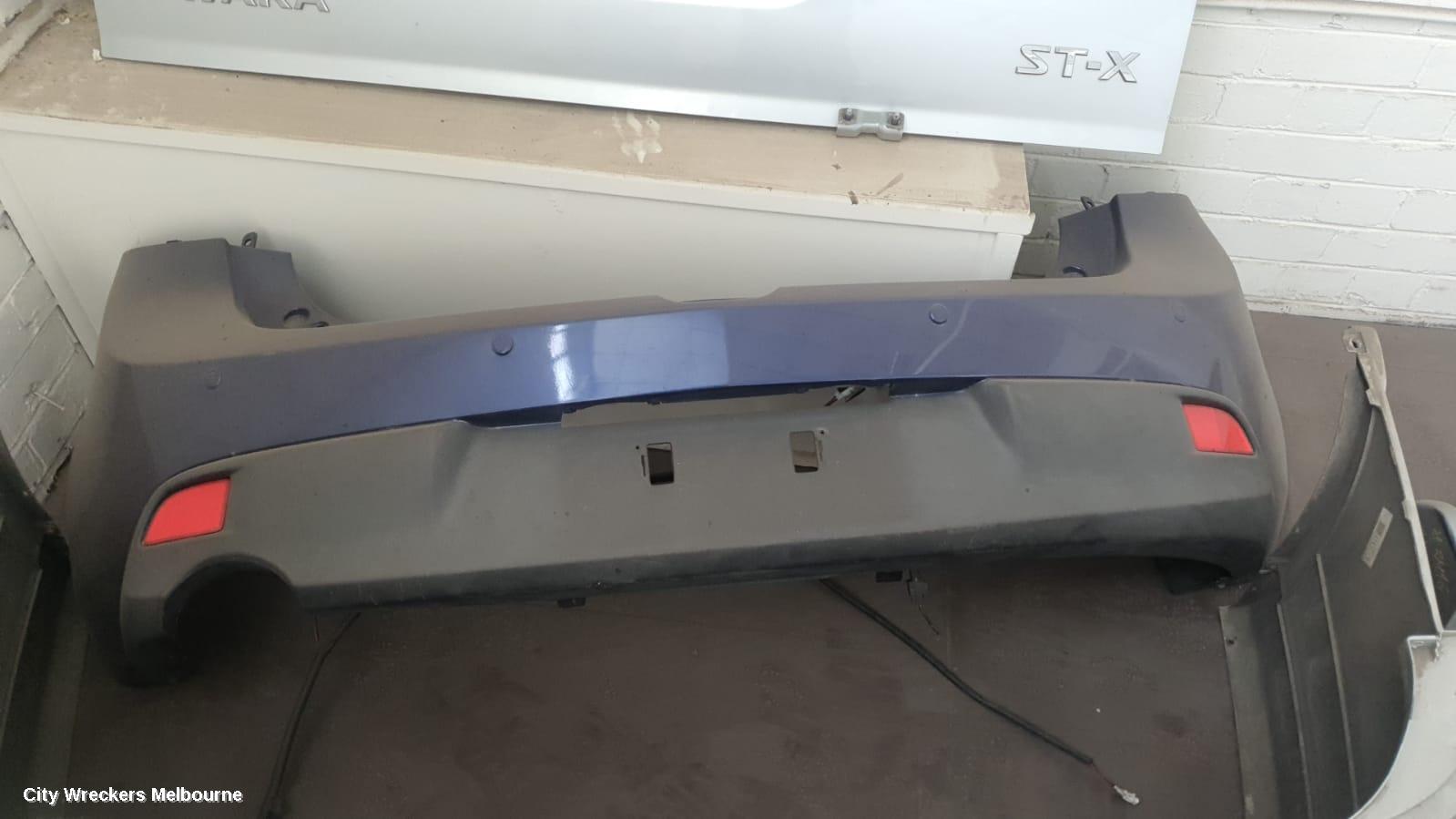 MAZDA 3 REAR BUMPER, BL, HATCH, NEO/MAXX/MAXX SPORT/MZR-CD, W/ PARK SENSOR TYPE, 04/2009 - 09/2011
