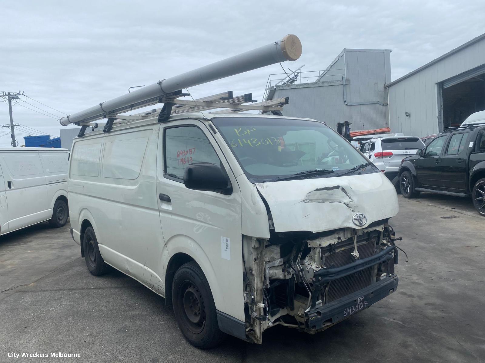 TOYOTA HIACE LEFT FRONT WINDOW REG/MOTOR, DOOR REG AND MOTOR ASSY, TRH/KDH, 03/2005 - 04/2019