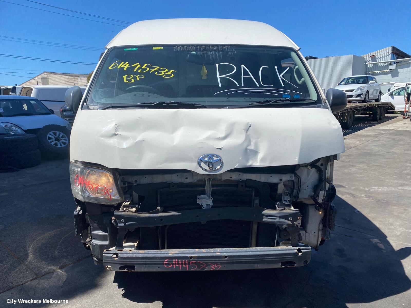 TOYOTA HIACE RIGHT GUARD, TRH/KDH, CORNER PANEL, 03/2005 - 04/2019