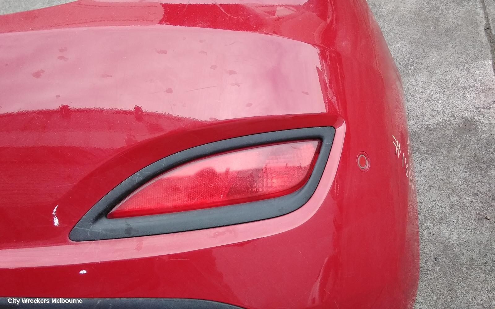 HYUNDAI I30 REAR BUMPER, GD, 3DR HATCH, W/ PARK SENSOR TYPE, 07/2013 - 03/2015