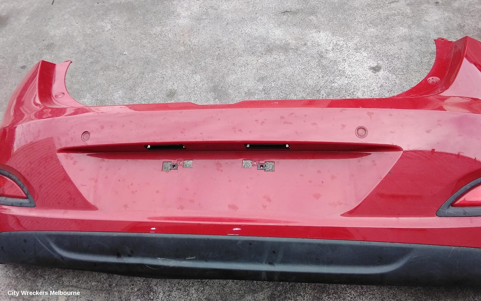 HYUNDAI I30 REAR BUMPER, GD, 3DR HATCH, W/ PARK SENSOR TYPE, 07/2013 - 03/2015