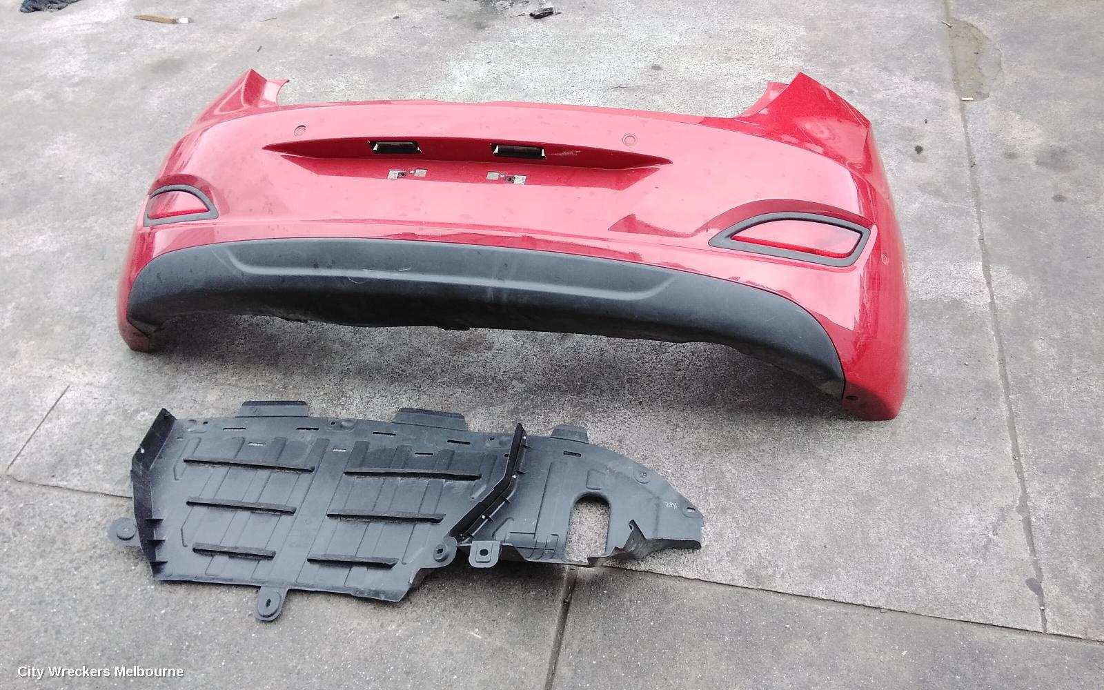 HYUNDAI I30 REAR BUMPER, GD, 3DR HATCH, W/ PARK SENSOR TYPE, 07/2013 - 03/2015