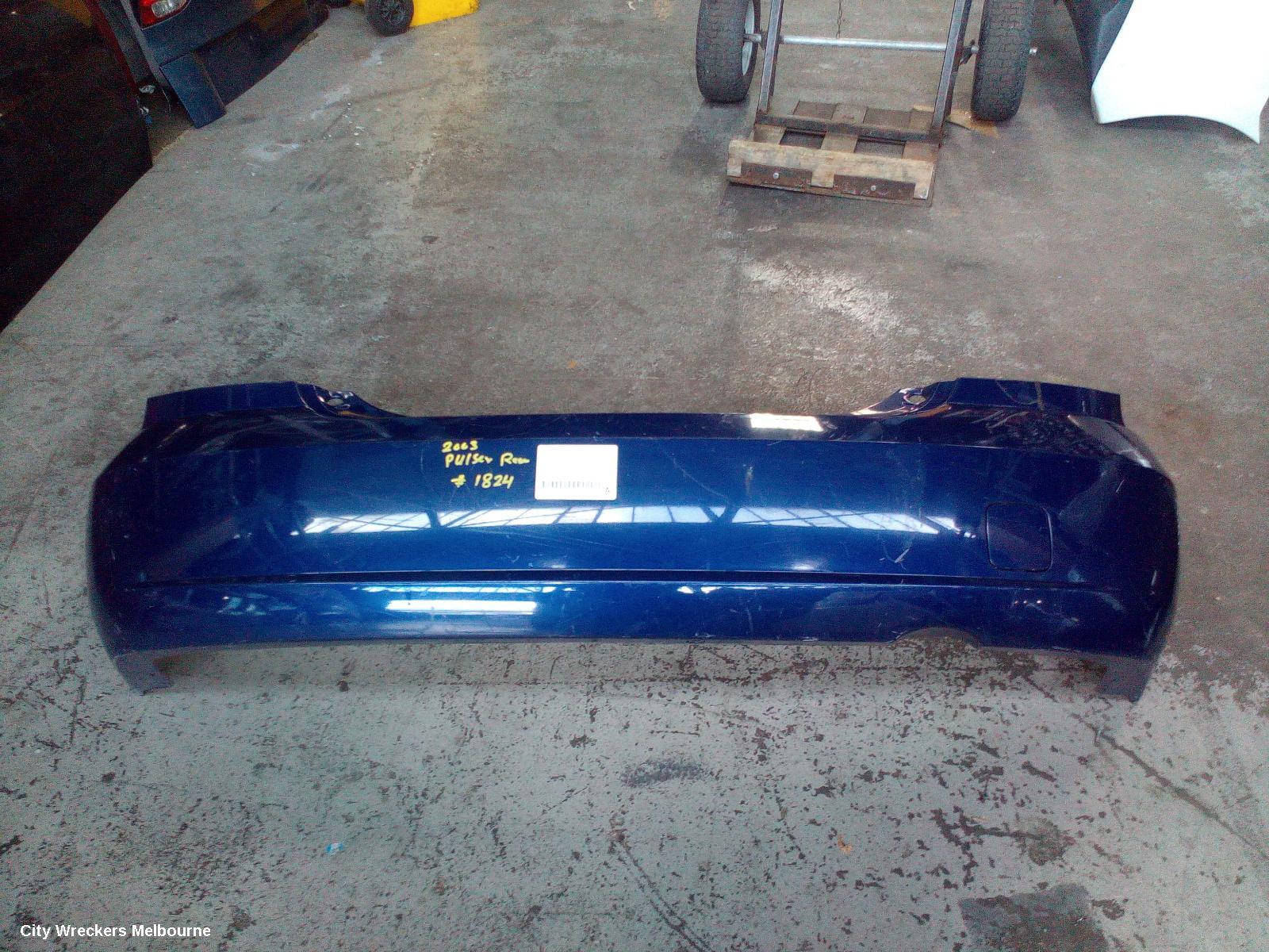 NISSAN PULSAR REAR BUMPER, N16 SI-II, HATCH, 12/2002 - 12/2005