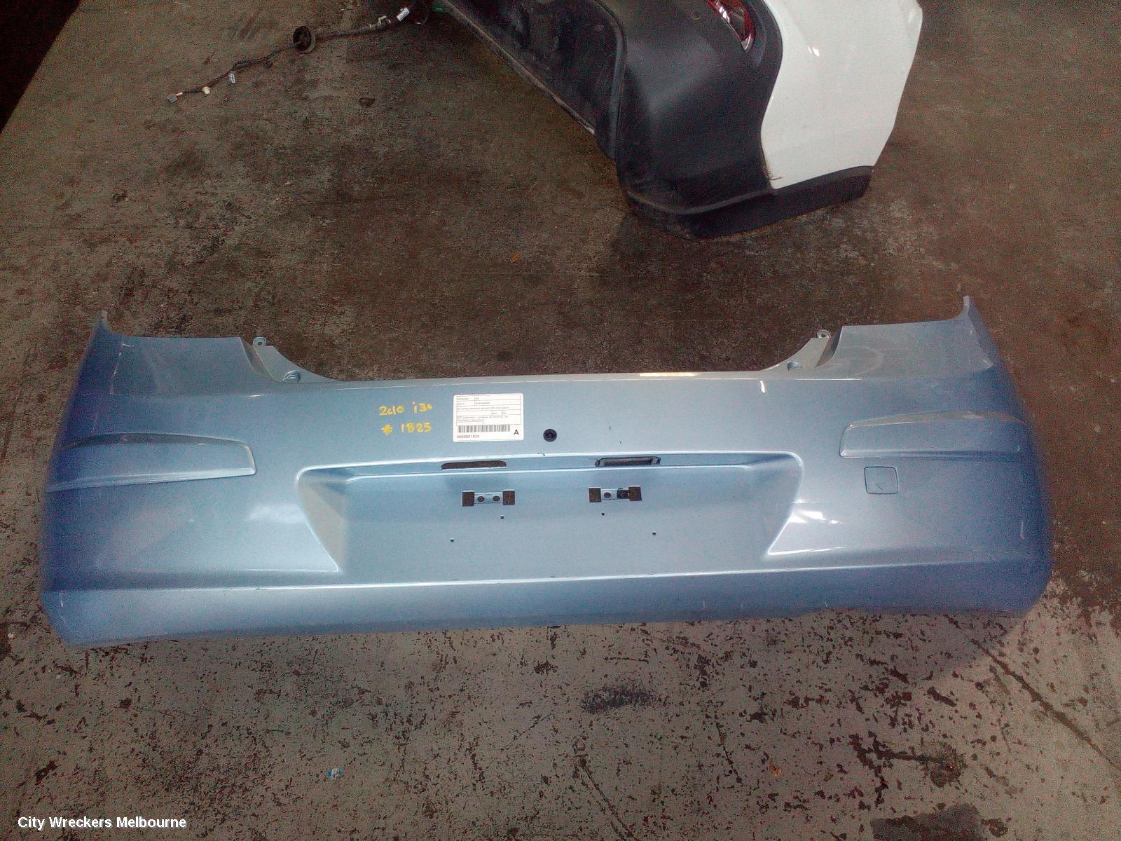 HYUNDAI I30 REAR BUMPER, FD, HATCH, NON PARK SENSOR TYPE, 09/2007 - 04/2012