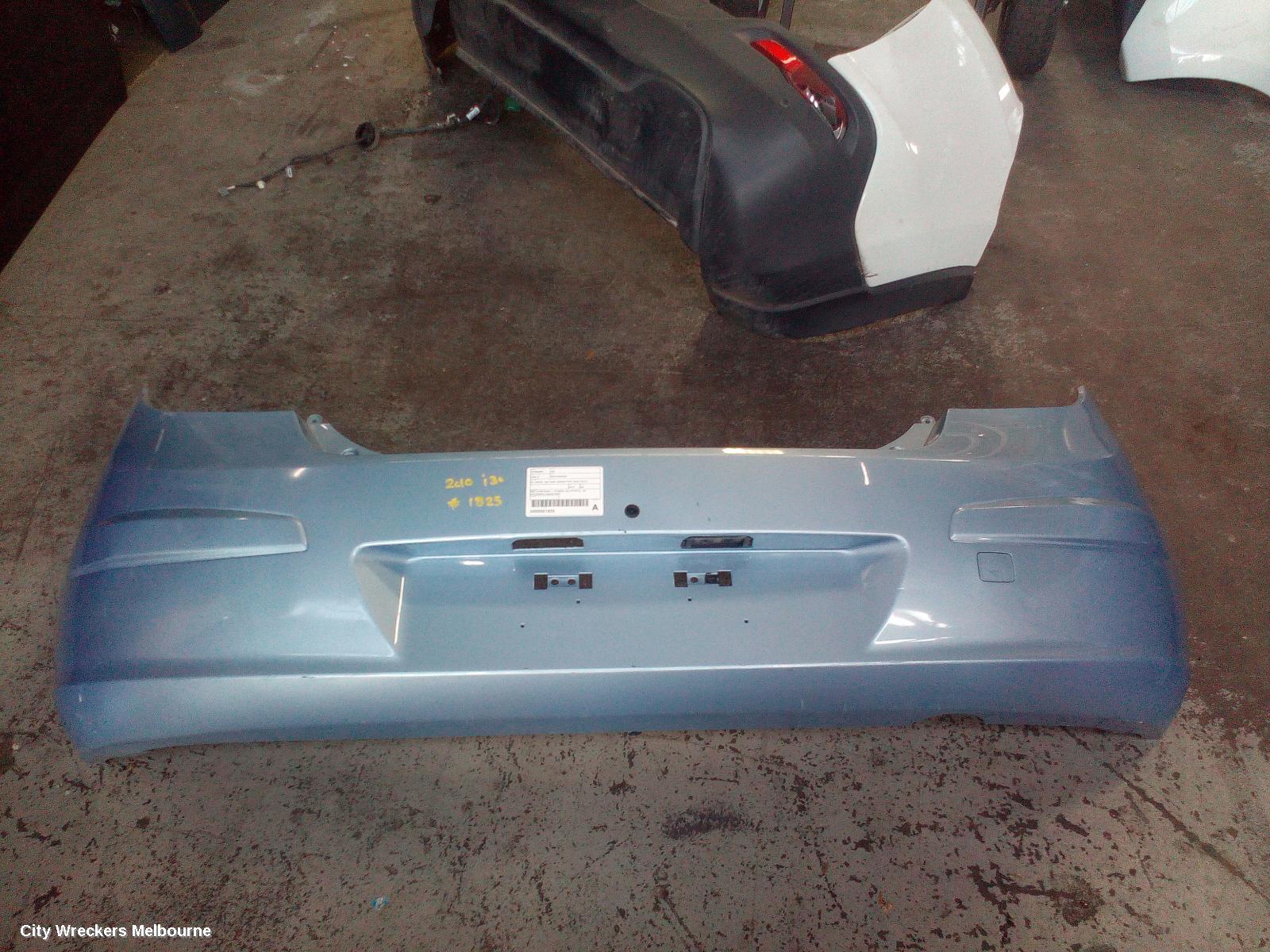 HYUNDAI I30 REAR BUMPER, FD, HATCH, NON PARK SENSOR TYPE, 09/2007 - 04/2012
