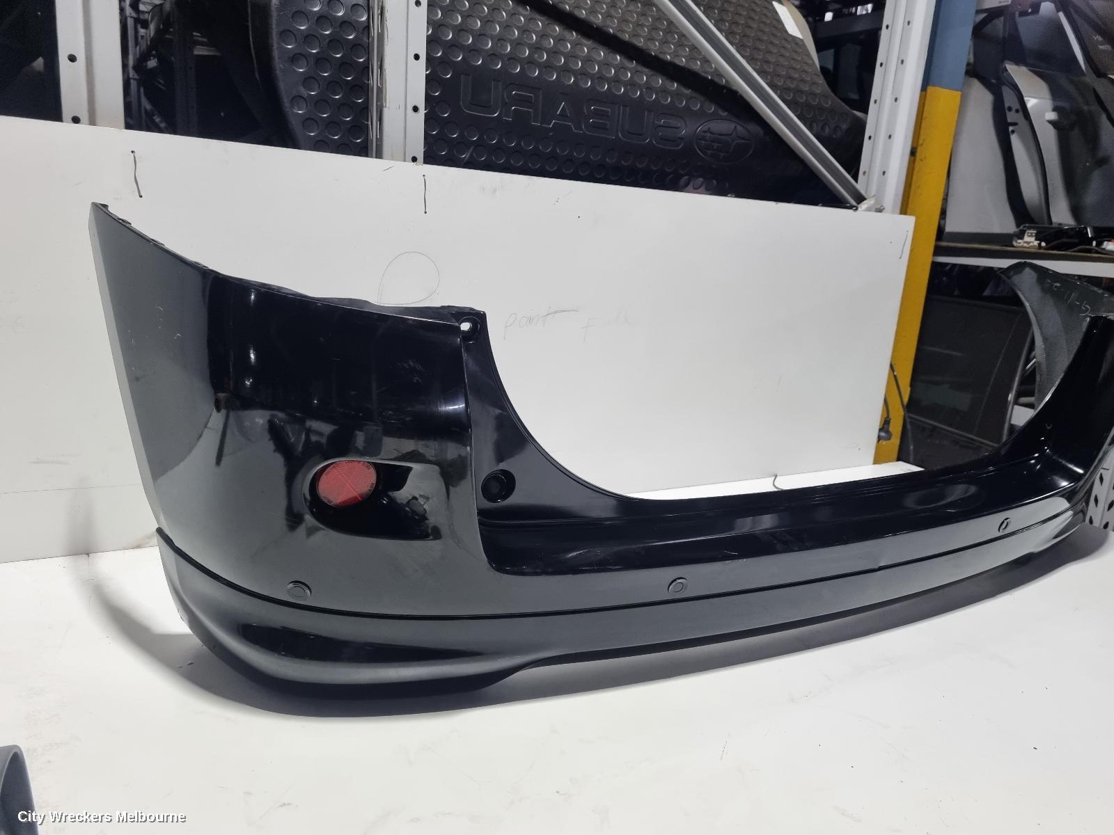 MAZDA 2 REAR BUMPER, DY2 SERIES, SPOILERED TYPE, 06/2005 - 09/2007