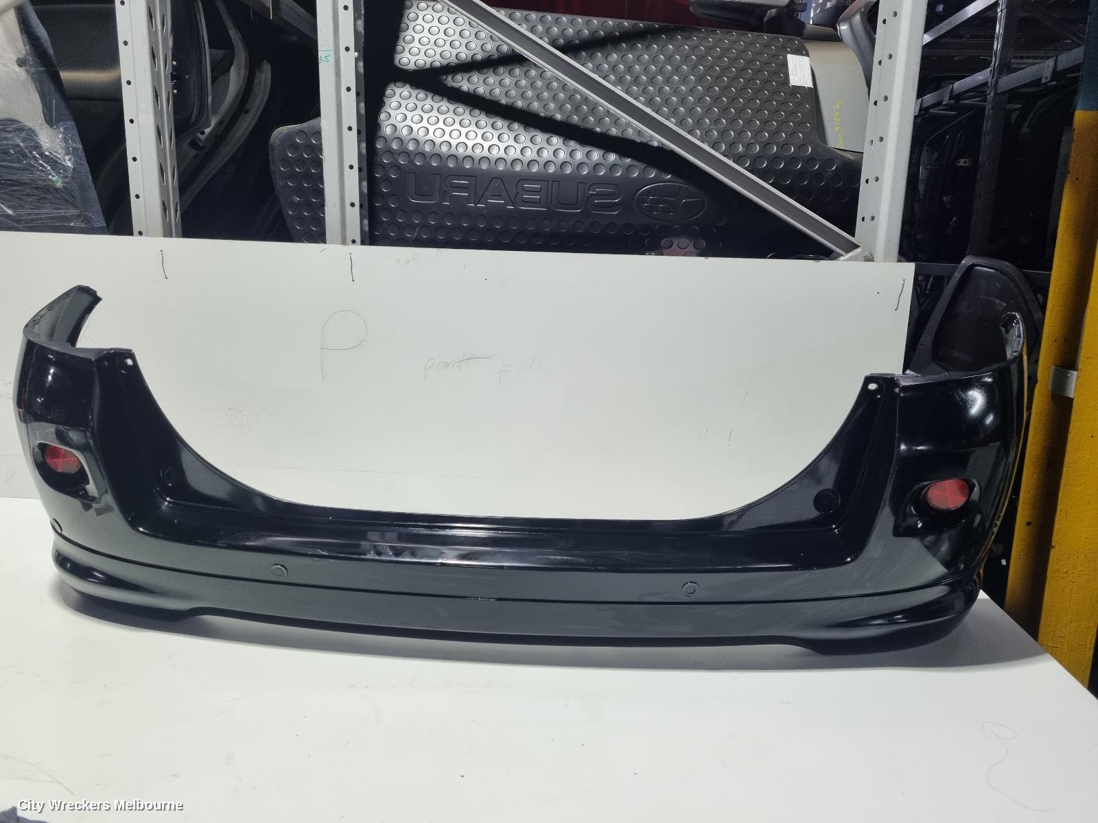 MAZDA 2 REAR BUMPER, DY2 SERIES, SPOILERED TYPE, 06/2005 - 09/2007