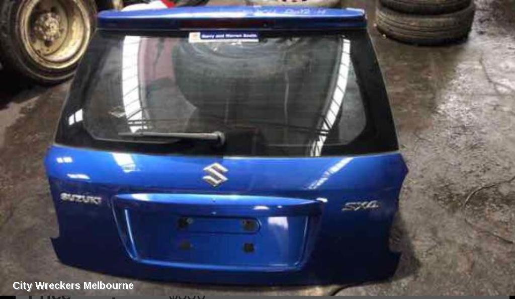 SUZUKI SX4 BOOTLID/TAILGATE, TAILGATE, NON SPOILER TYPE, 02/2007 - 01/2014