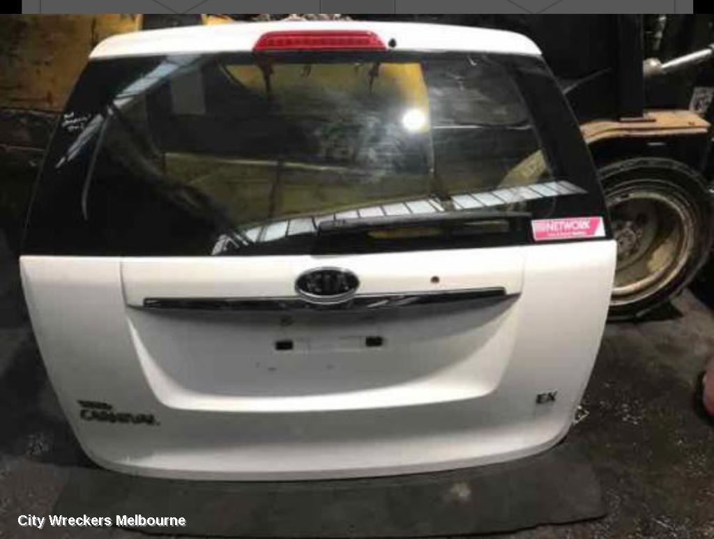 KIA CARNIVAL/GRAND CARNIVAL BOOTLID/TAILGATE, TAILGATE, VQ, NON POWER TAILGATE & NON CAMERA TYPE, 12/2005 - 12/2014