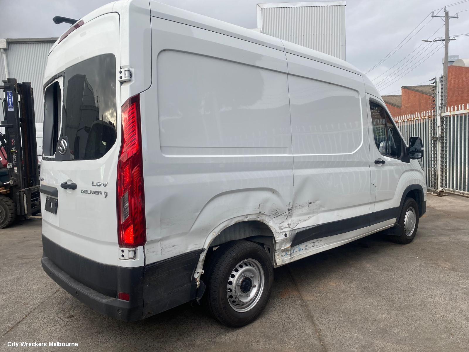 LDV DELIVER 9 DOOR/BOOT/GATE LOCK, LEFT BARN DOOR LOCK, LOWER, 07/2020 ONWARDS