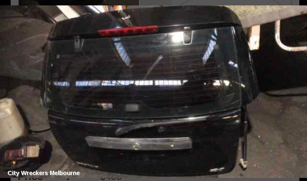 HOLDEN CAPTIVA BOOTLID/TAILGATE, TAILGATE, CG, CX/LX/SX TYPE (4TH LETTER VIN C), 09/2006 - 02/2011