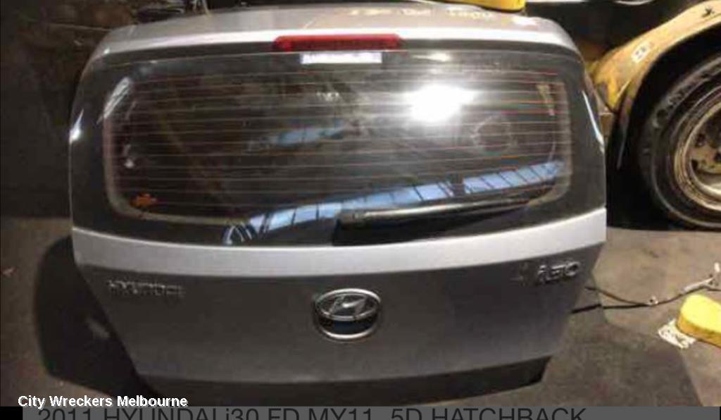 HYUNDAI I30 BOOTLID/TAILGATE, TAILGATE, FD, HATCH, NON SPOILER TYPE, 09/2007 - 04/2012