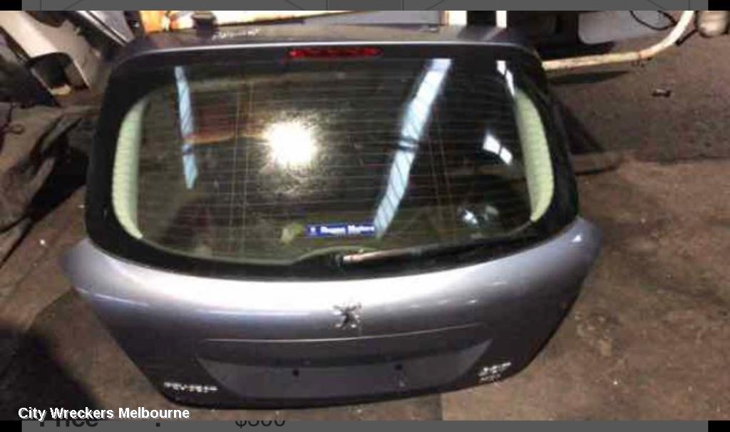 PEUGEOT 207 BOOTLID/TAILGATE, A7, HATCH, 04/2006 - 12/2012
