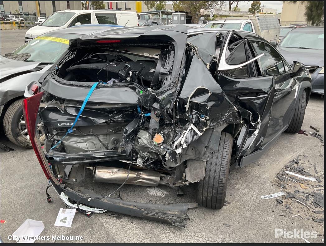 LEXUS UX LEFT FRONT DOOR WINDOW, X10, 10/2018 ONWARDS