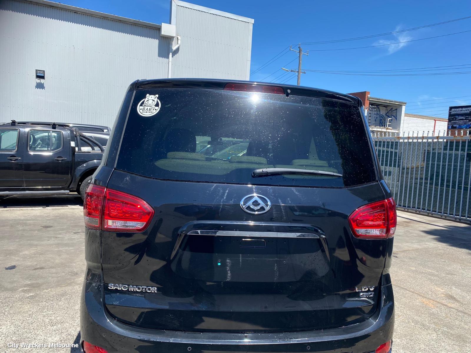 LDV G10 LEFT REAR DOOR/SLIDING, SV7A, WAGON, POP-OUT GLASS TYPE, W/ MOULD, ELECTRIC TYPE, 04/2015 - 08/2022
