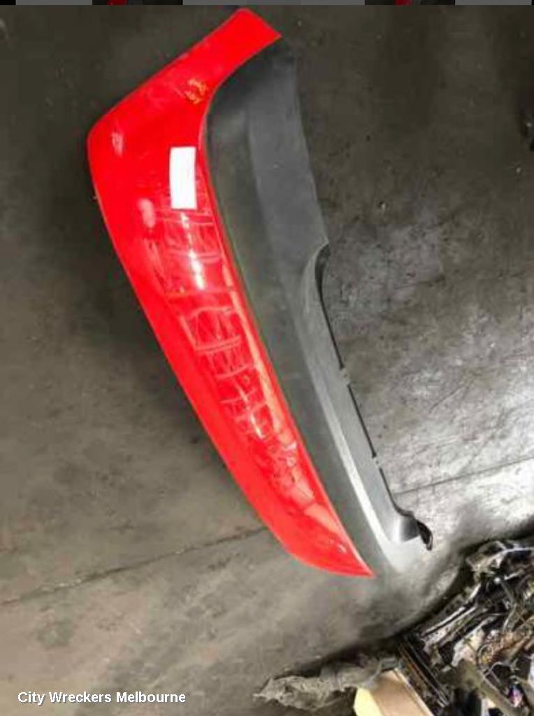 HYUNDAI GETZ REAR BUMPER, BUMPER BAR (COMPLETE), TB, 10/2005 - 09/2011