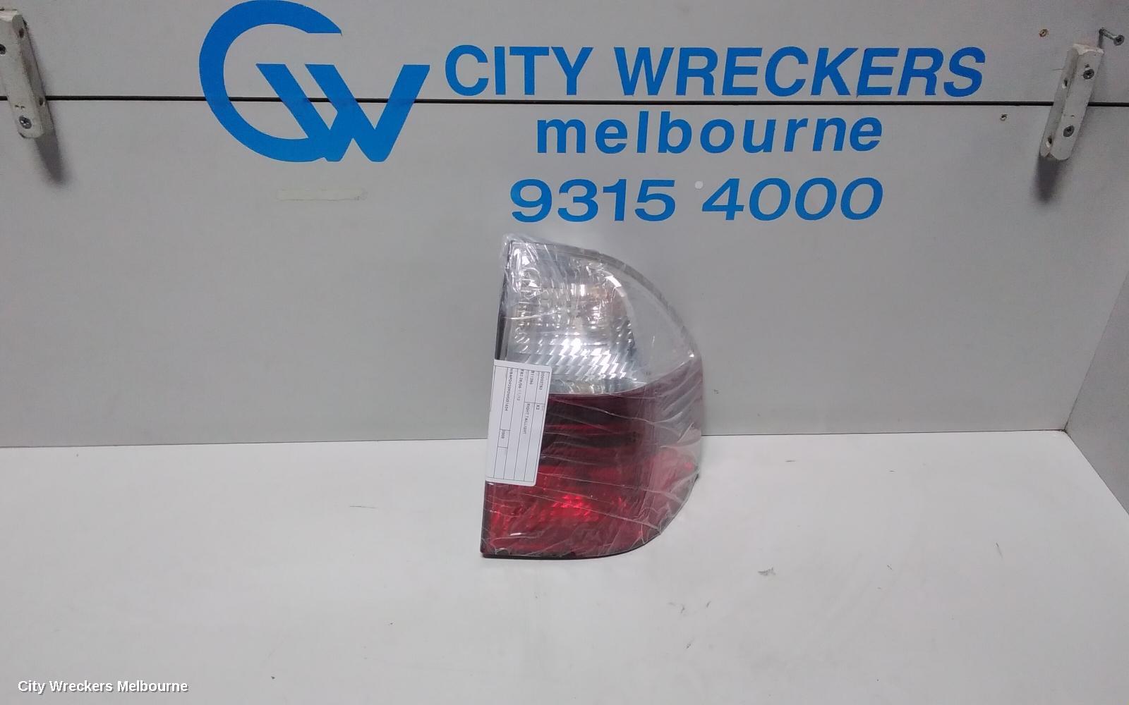 BMW X3 RIGHT TAILLIGHT, E83 08/2006 - 11/2010