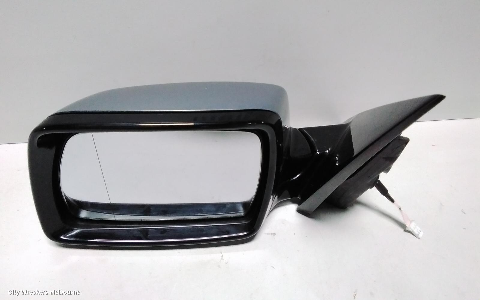 BMW X3 LEFT DOOR MIRROR, MANUAL FOLD, NON AUTO DIP, MEMORY, GLOSS BLACK LINE, M PACK, E83, 06/2004 - 11/2010