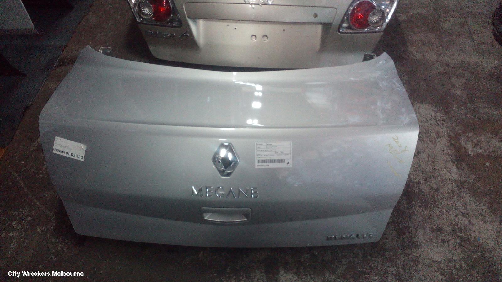 RENAULT MEGANE BOOTLID/TAILGATE, BOOTLID, L84, SEDAN, 12/2003 - 08/2010