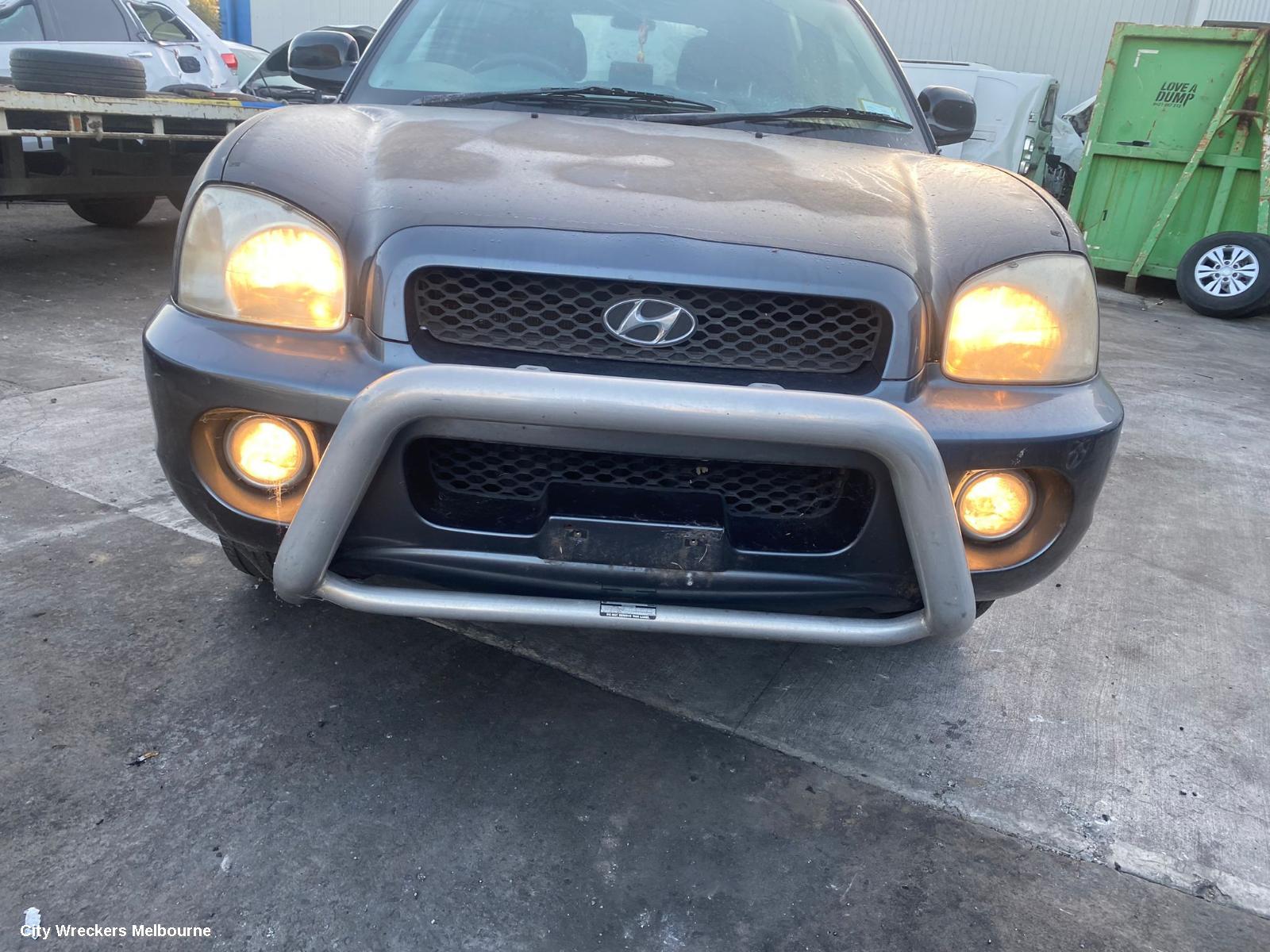 HYUNDAI SANTA FE REAR BUMPER, WAGON 11/2000 - 09/2004