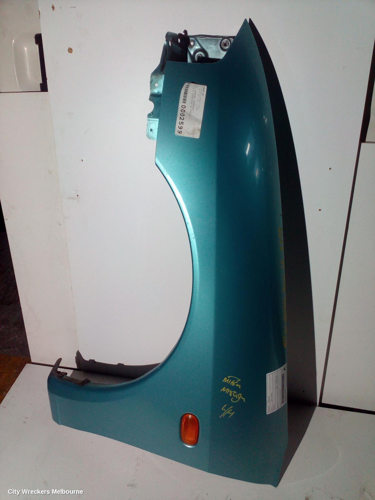 MITSUBISHI MIRAGE LEFT GUARD, CE 08/1998 ONWARDS