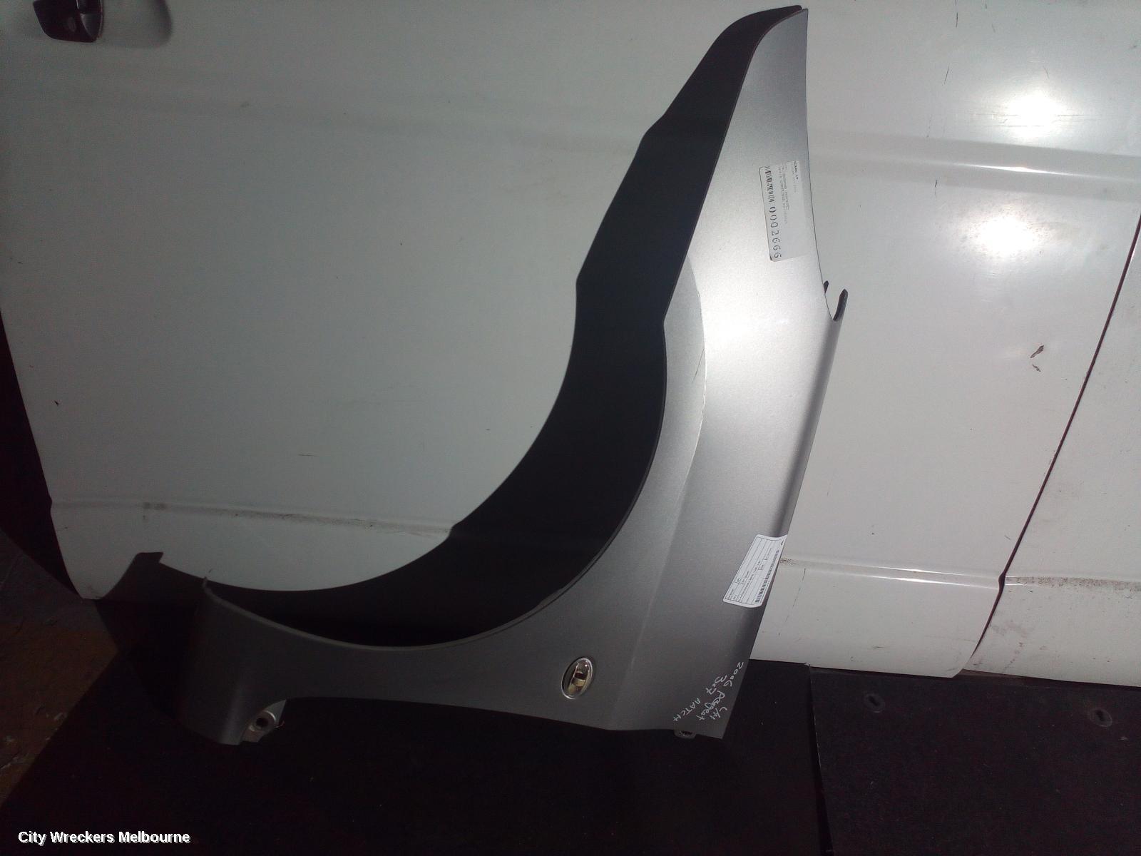 PEUGEOT 307 LEFT GUARD, T6, HATCH/WAGON/CABRIO, 10/2005 - 12/2009