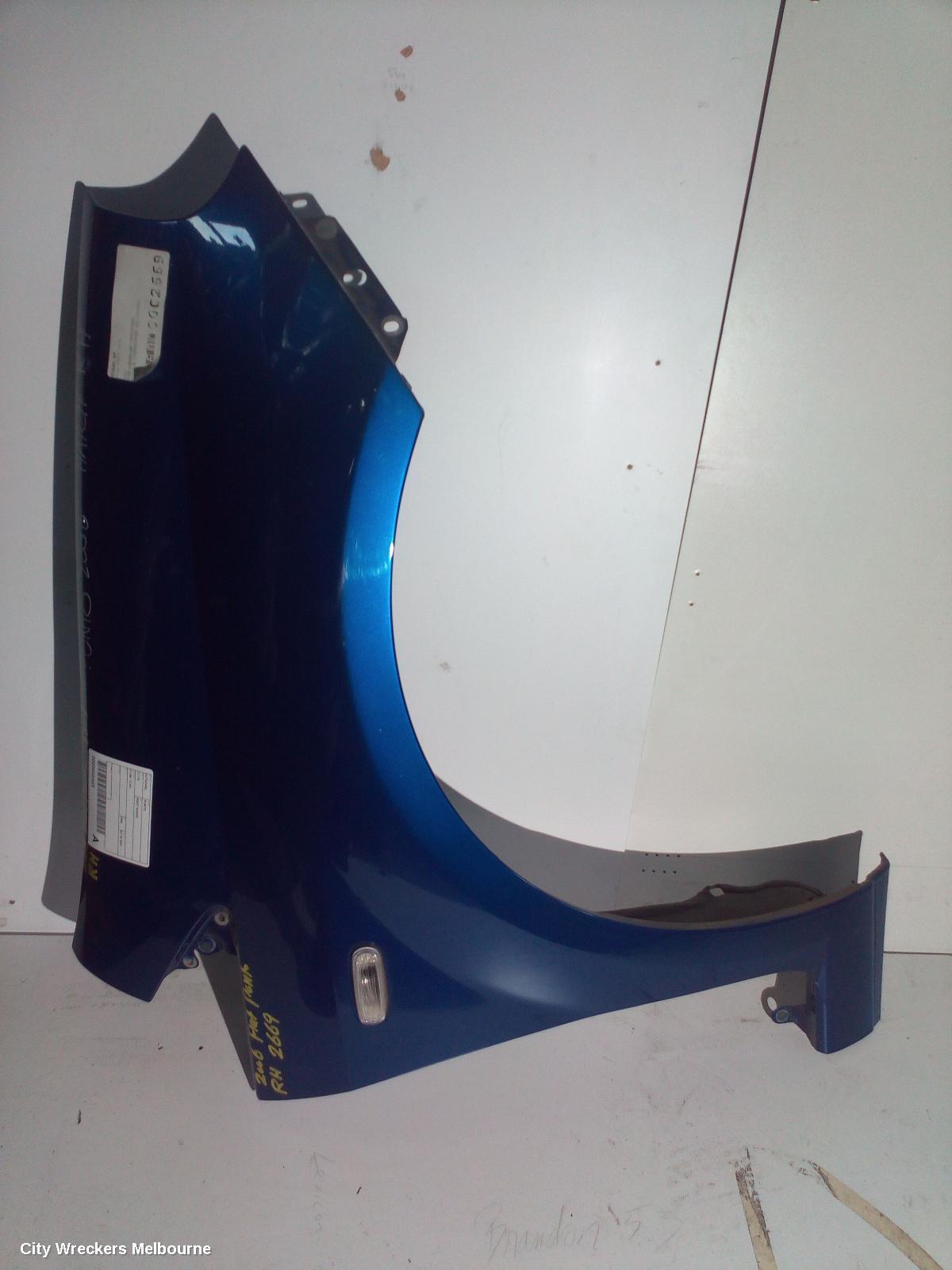 FIAT PUNTO RIGHT GUARD, 07/2006 - 12/2009