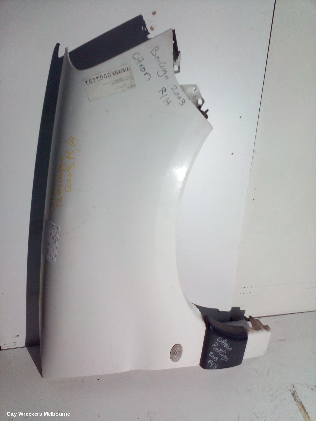CITROEN BERLINGO RIGHT GUARD, M59, 10/2003 - 07/2010