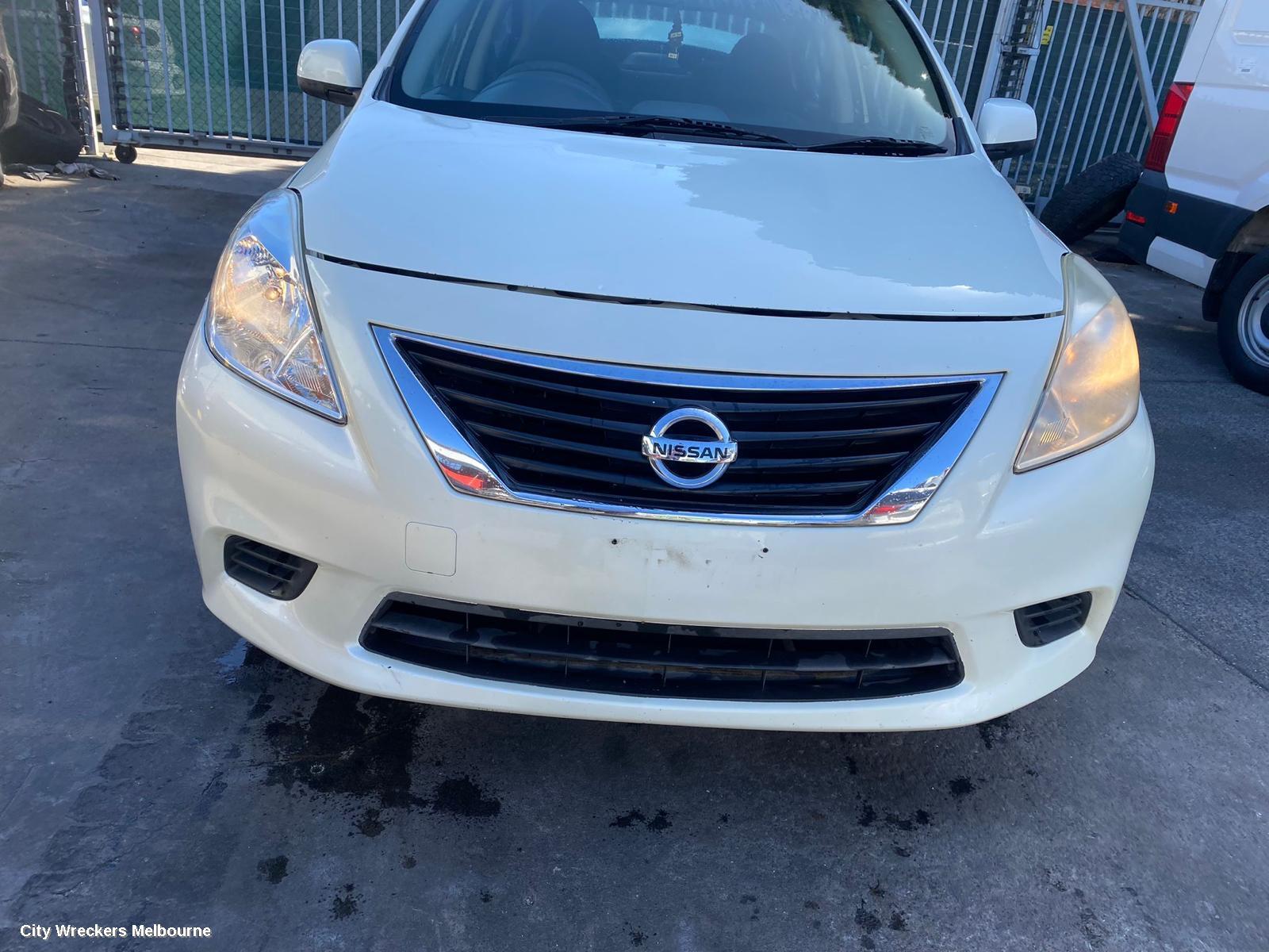 NISSAN ALMERA LEFT REAR DOOR/SLIDING, N17, 06/2012 - 07/2014