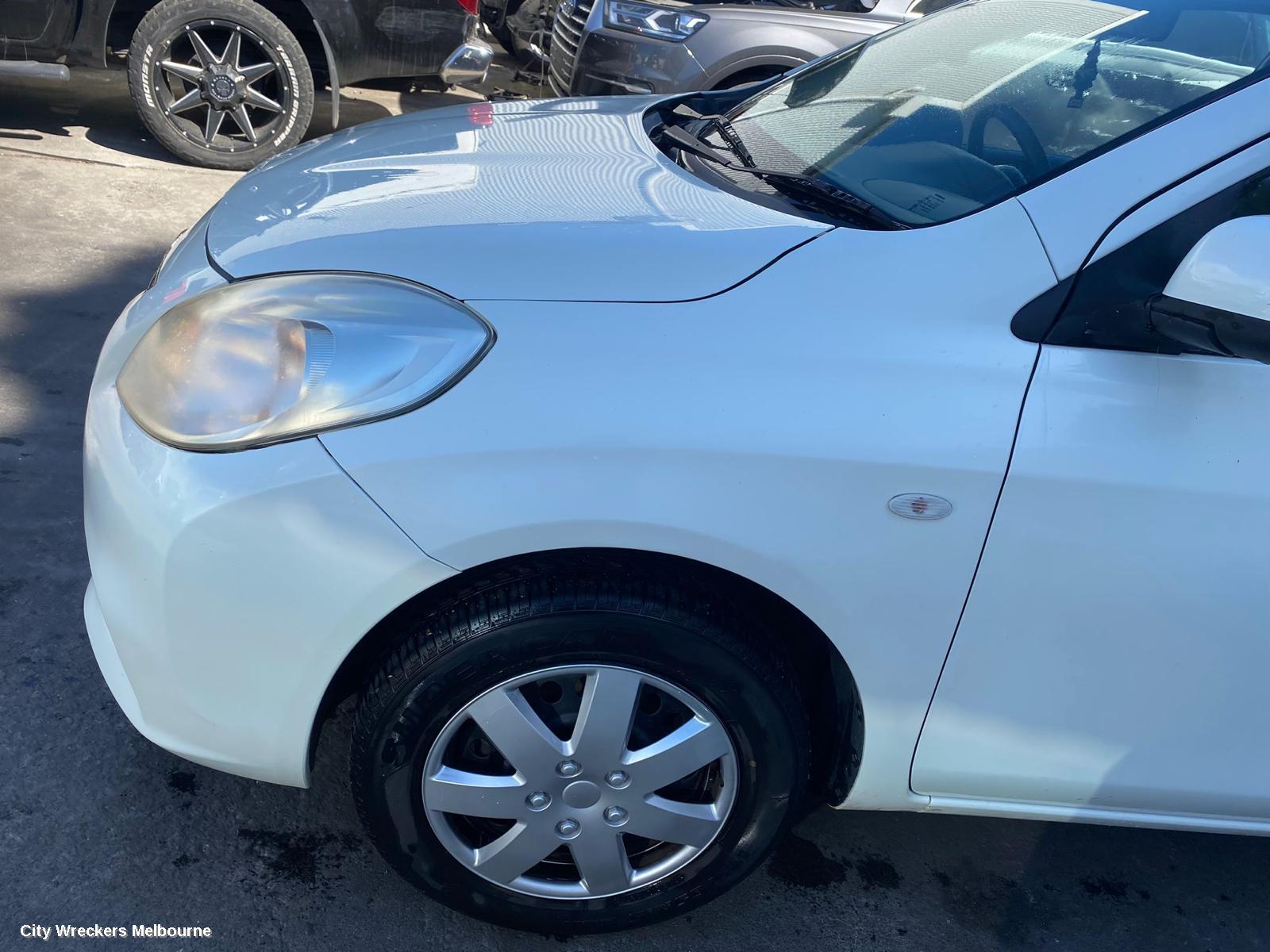 NISSAN ALMERA FRONT BUMPER, N17, 06/2012 - 07/2014
