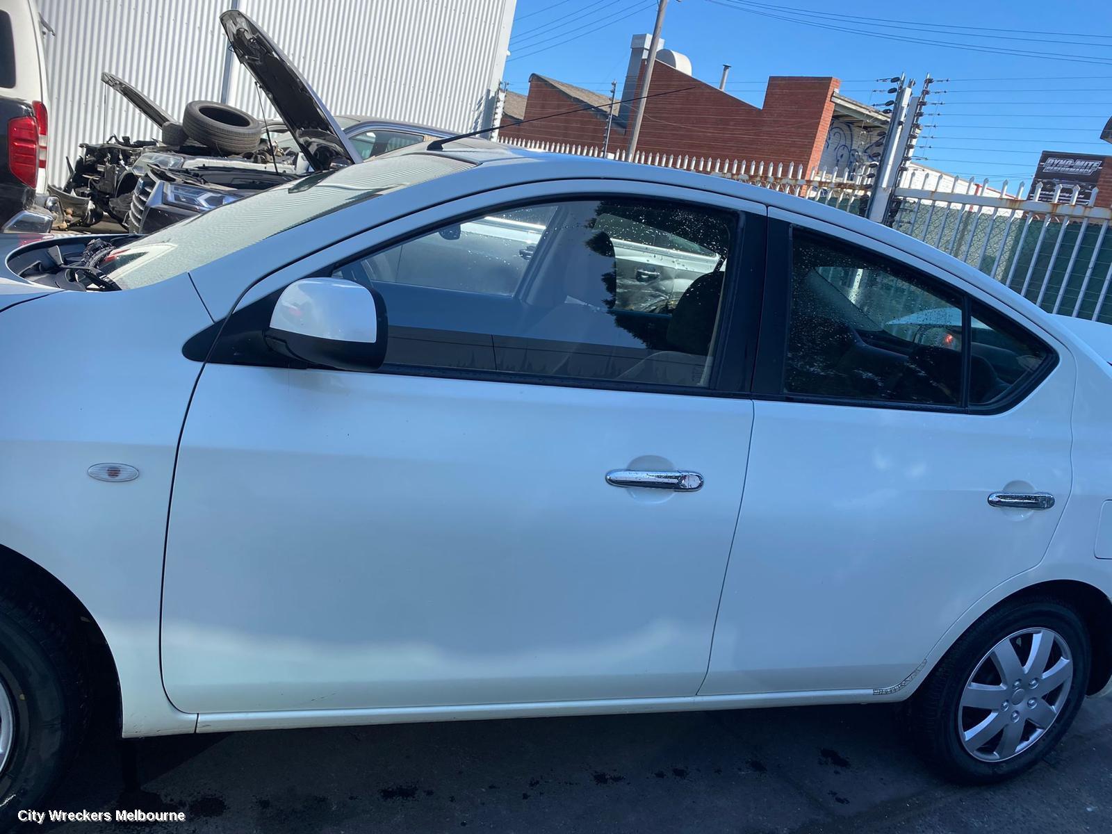 NISSAN ALMERA LEFT DOOR MIRROR, N17, 06/2012 - 07/2014
