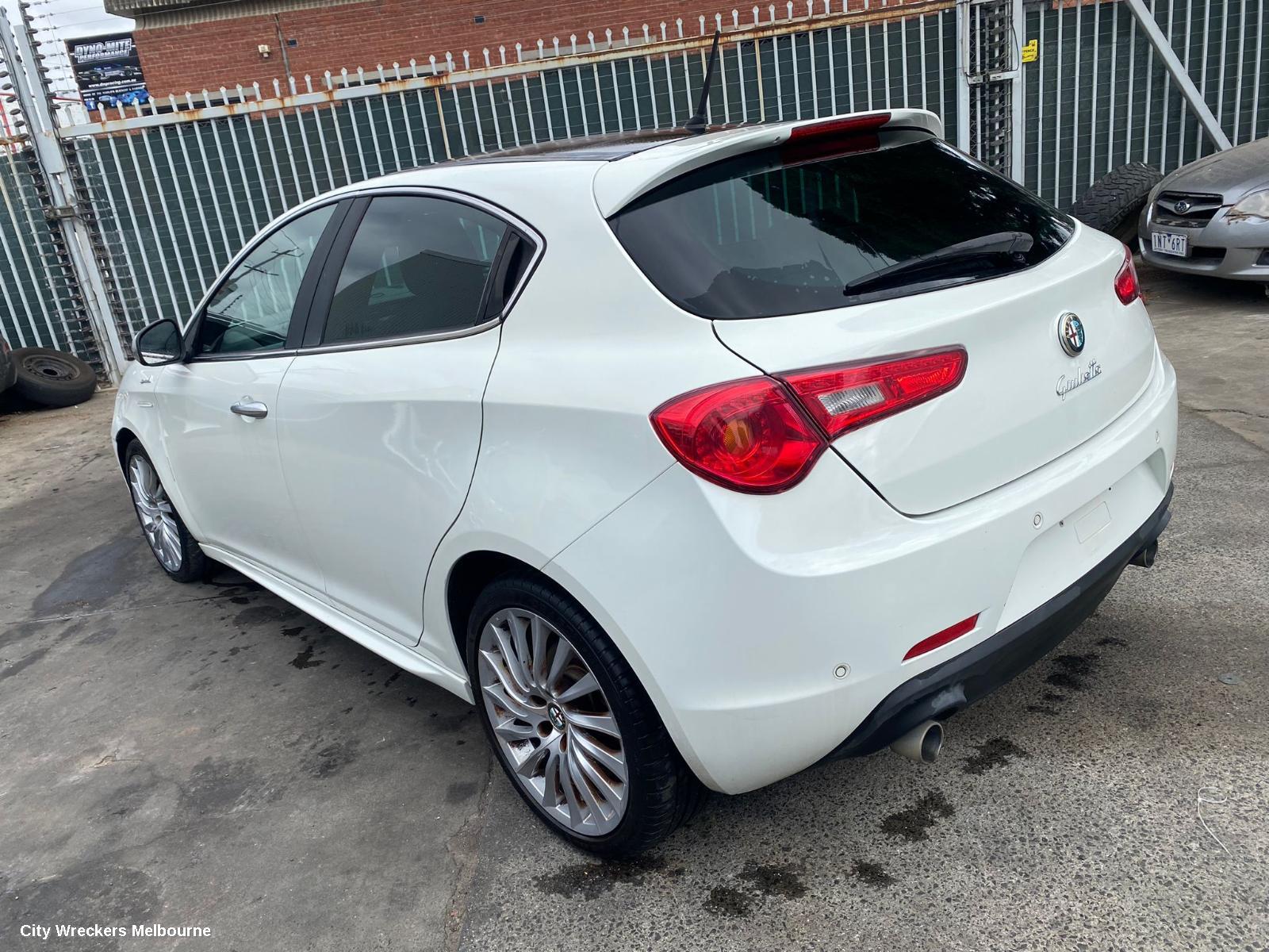 ALFA ROMEO GIULIETTA LEFT TAILLIGHT, 940 SERIES, 01/2011 - 12/2020