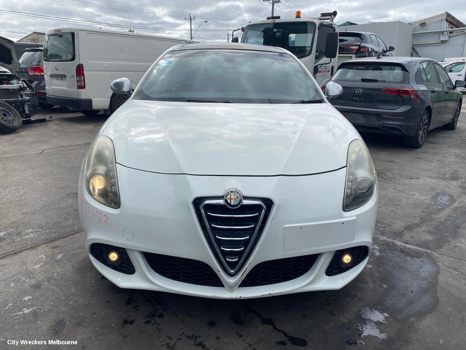 ALFA ROMEO GIULIETTA LEFT TAILLIGHT, 940 SERIES, 01/2011 - 12/2020