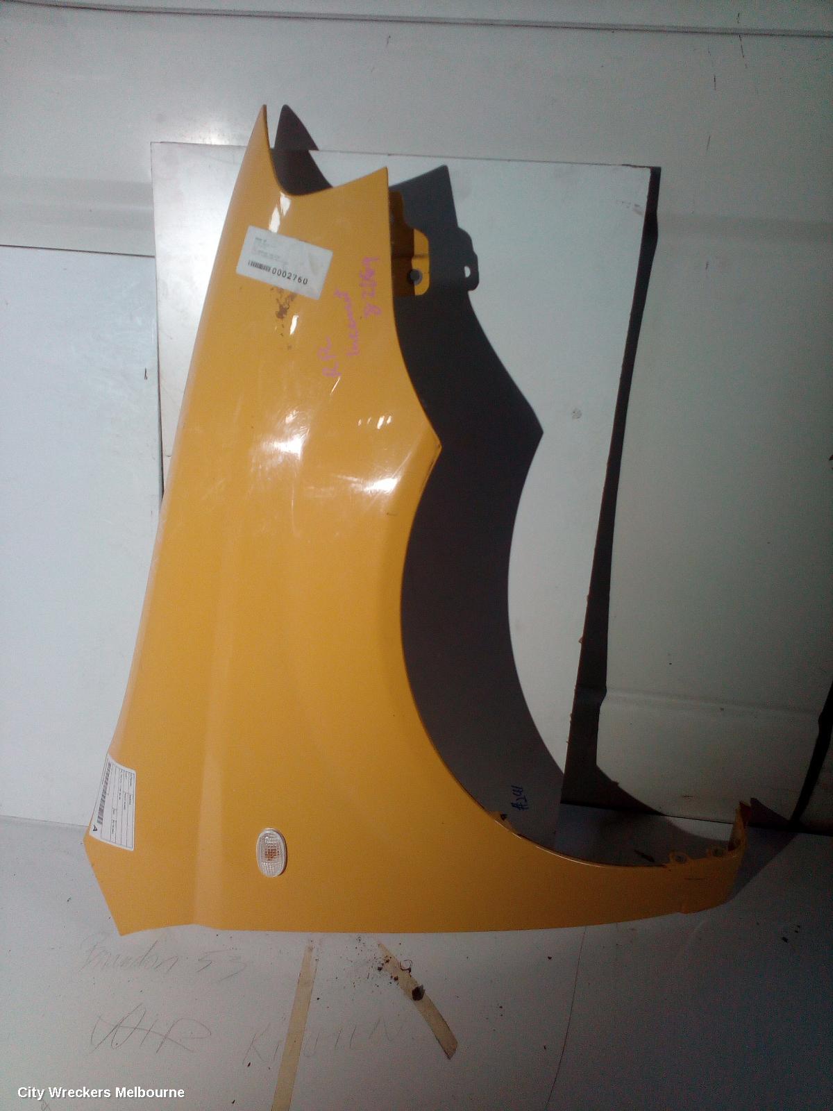 HOLDEN BARINA RIGHT GUARD, TK, HATCH, 12/2005 - 06/2008