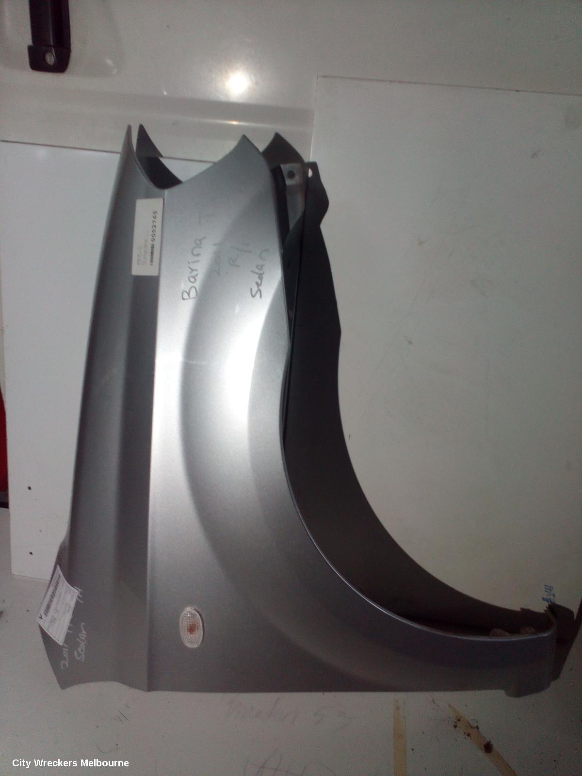 HOLDEN BARINA RIGHT GUARD, TK, SEDAN, 12/2005 - 12/2012