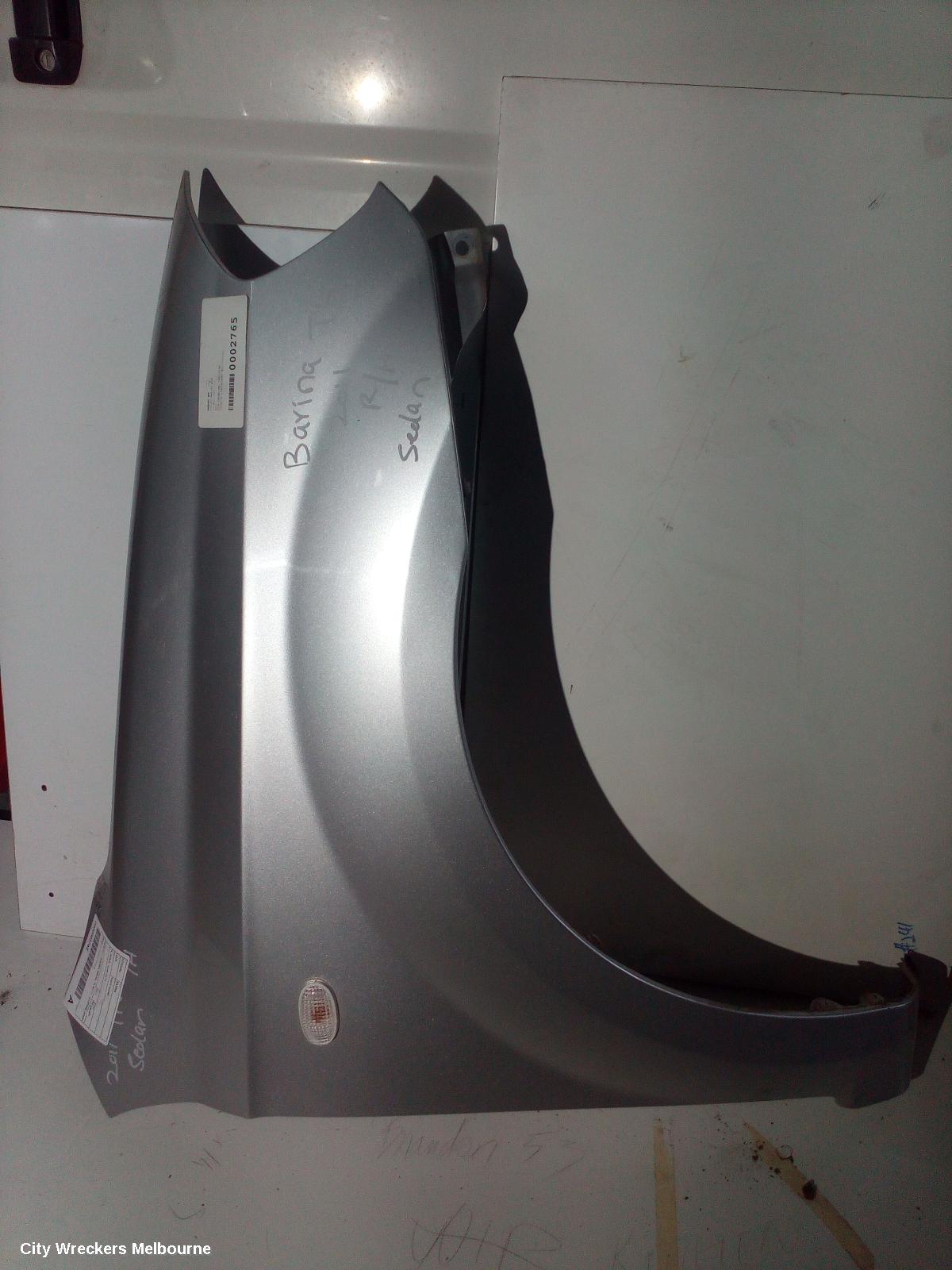 HOLDEN BARINA RIGHT GUARD, TK, SEDAN, 12/2005 - 12/2012