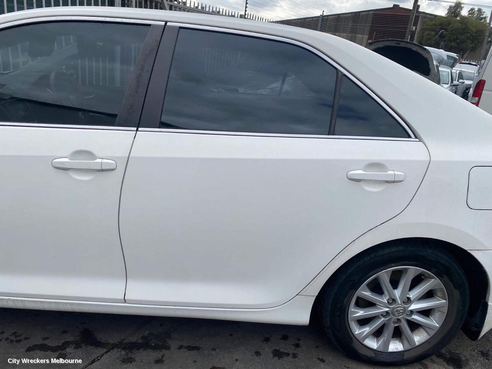 TOYOTA CAMRY LEFT REAR DOOR/SLIDING, ASV50/AVV50/ASV50R, 11/2011 - 03/2015