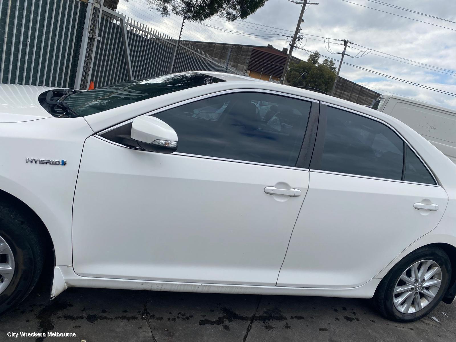 TOYOTA CAMRY LEFT REAR DOOR/SLIDING, ASV50/AVV50/ASV50R, 11/2011 - 03/2015