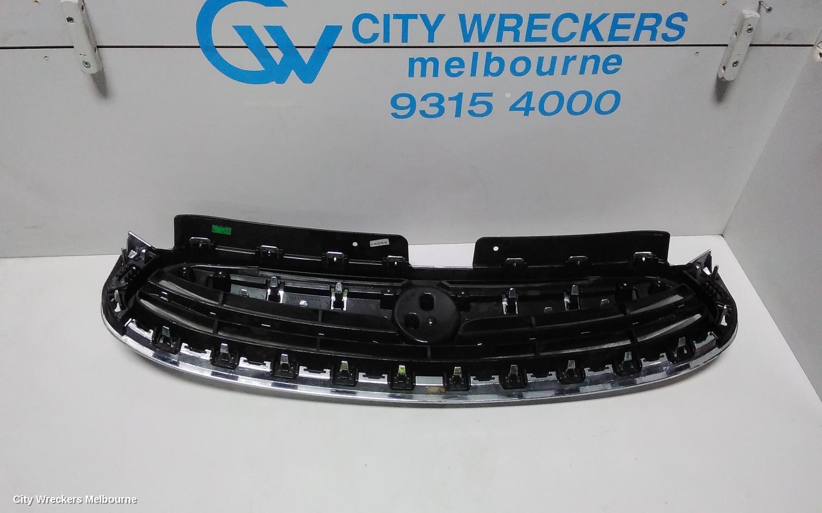 HOLDEN CAPTIVA GRILLE, RADIATOR GRILLE, CG, CAPTIVA 7 (4TH VIN = C), 01/2011 - 09/2015