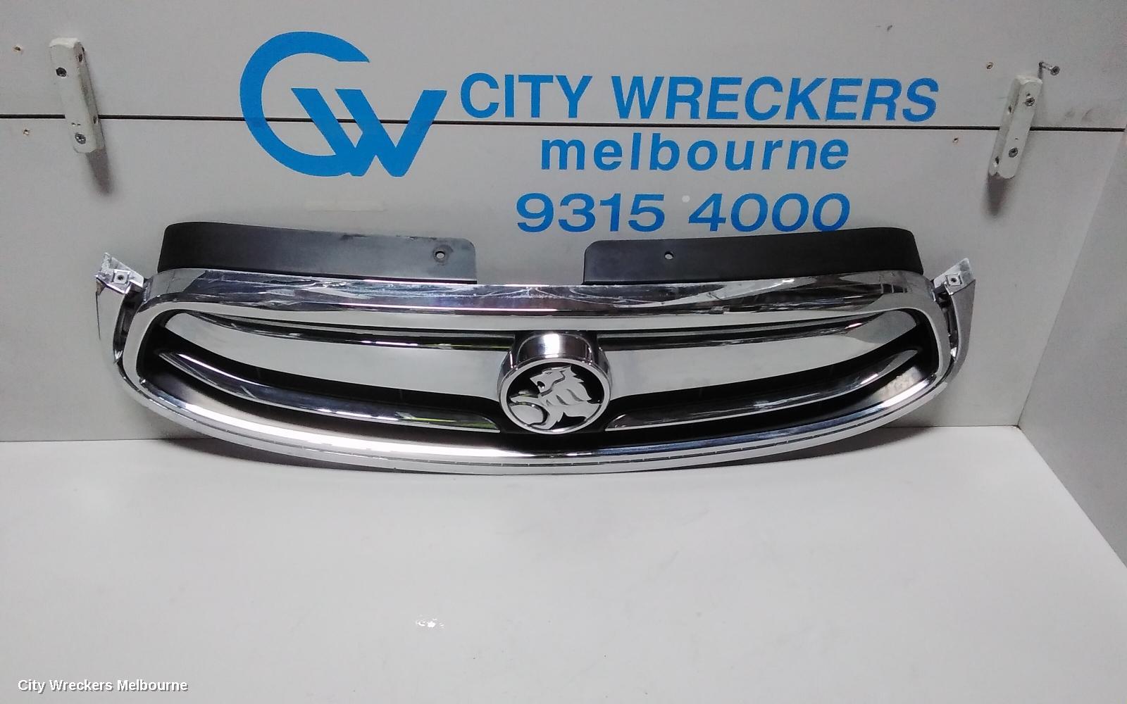 HOLDEN CAPTIVA GRILLE, RADIATOR GRILLE, CG, CAPTIVA 7 (4TH VIN = C), 01/2011 - 09/2015