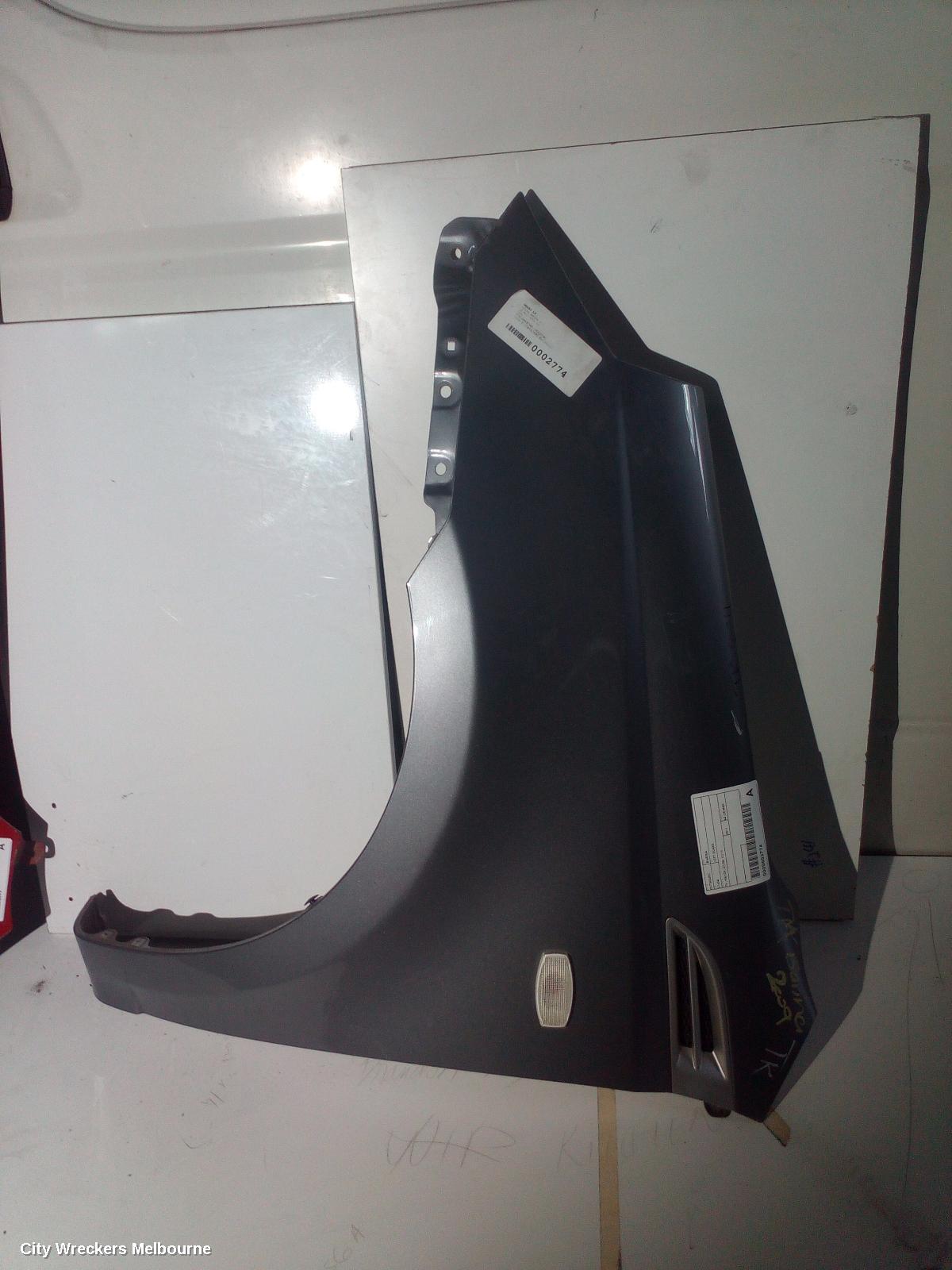 HOLDEN BARINA LEFT GUARD, TK, HATCH, 07/2008 - 12/2012