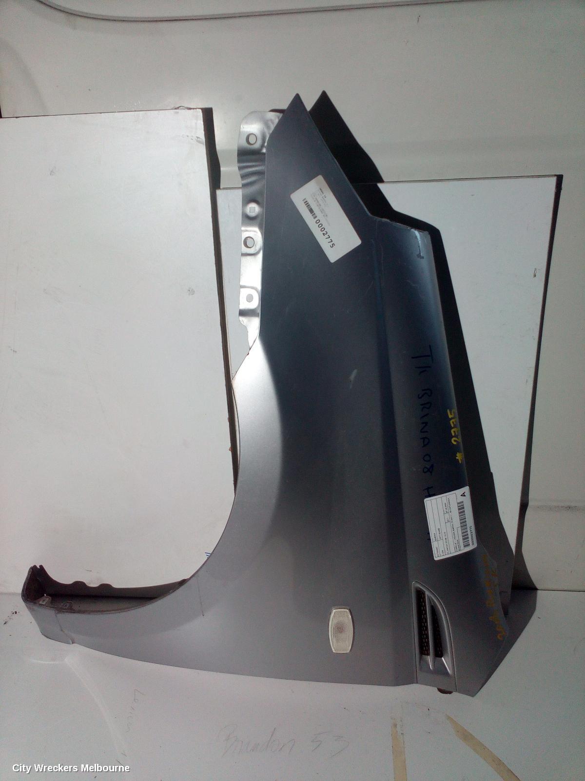 HOLDEN BARINA LEFT GUARD, TK, HATCH, 07/2008 - 12/2012