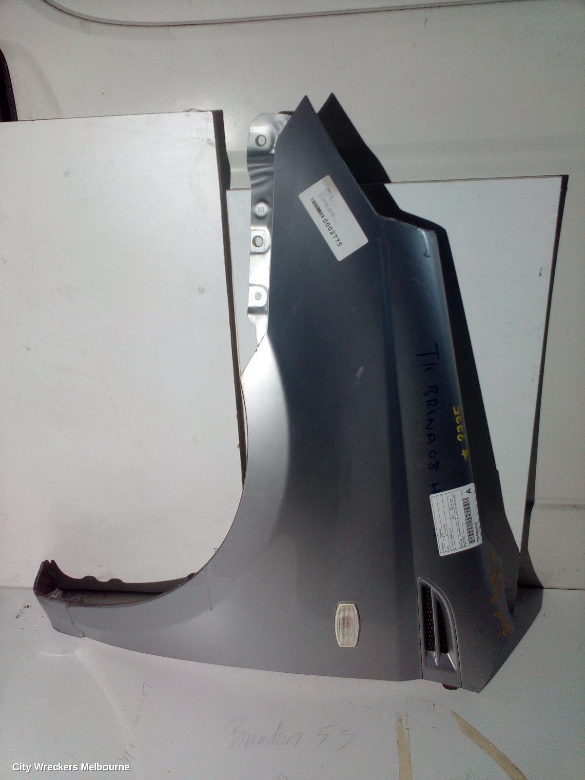 HOLDEN BARINA LEFT GUARD, TK, HATCH, 07/2008 - 12/2012
